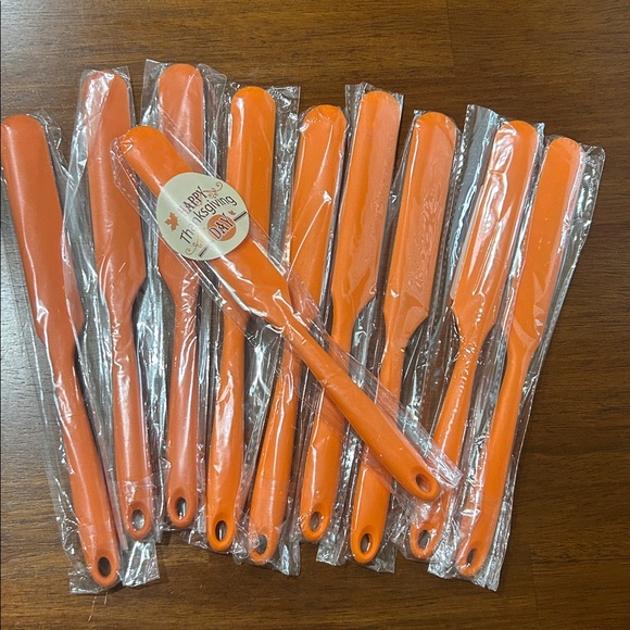 $3 ๐5/$15 Silicone Spatula Butter Icing, Set of 10, NEW in sealing package ๐๐๐ค๐งก - Picture 1 of 3